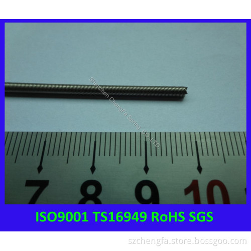 ISO9001 Ts16949 Medical Transmission Flexible Shaft